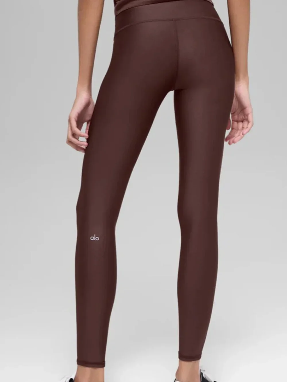 Alo Yoga High-Waist Airlift Leggings Size S Brownstone